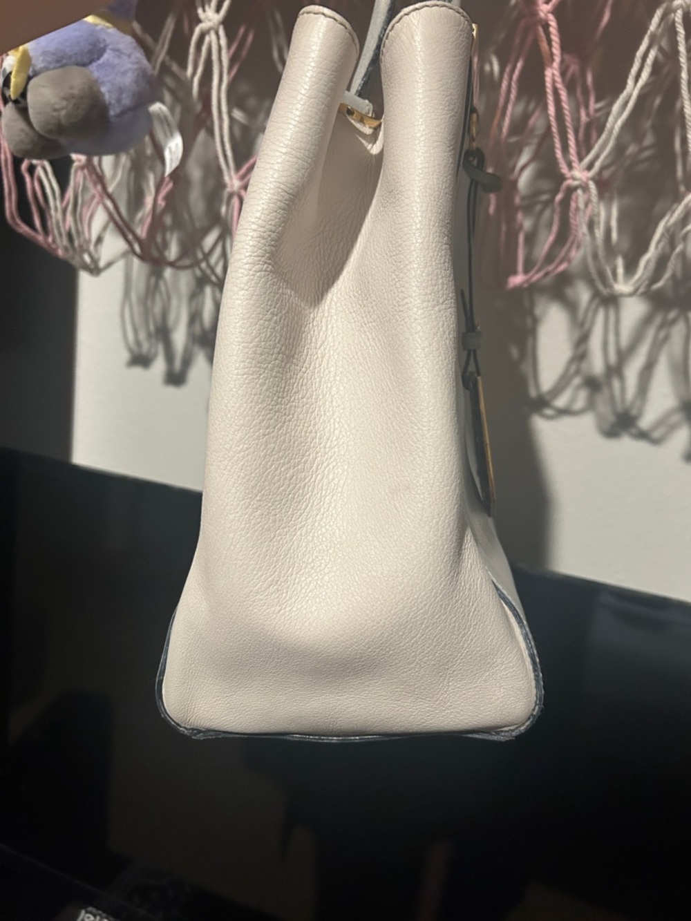 Fendi 2Jours white and rare mint green Medium Tote Bag - Picture 6 of 17